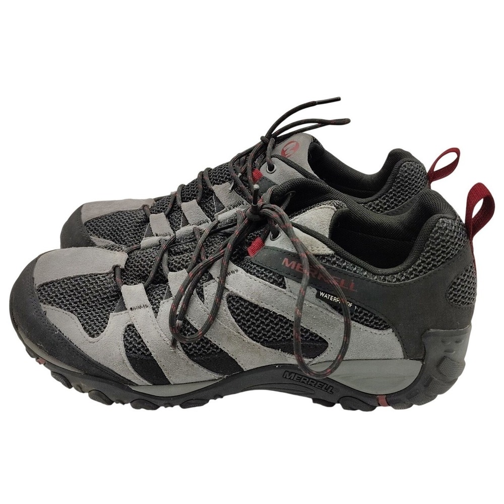 Merrell Alverstone Mid Waterproof Hiking Boulder J84279 Men's Size 13W Outdoor